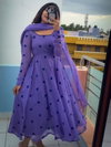 Aanchal Soft Cotton Western Anarkali Kurti With Dupatta Suppliers In India